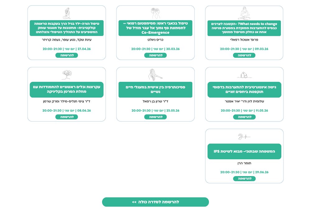 זריחות מבטים עכשוויים בפסיכותרפיה
